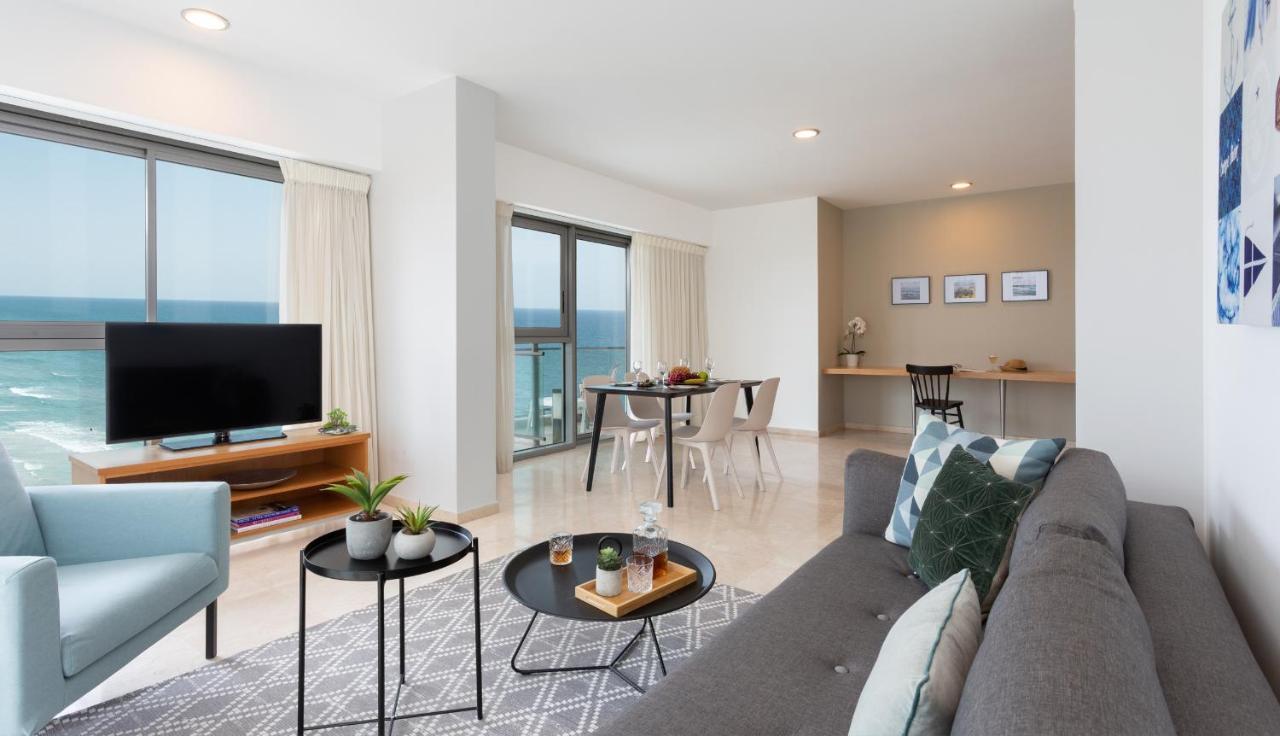 Aparthotel Okeanos On The Beach Herzliya Экстерьер фото